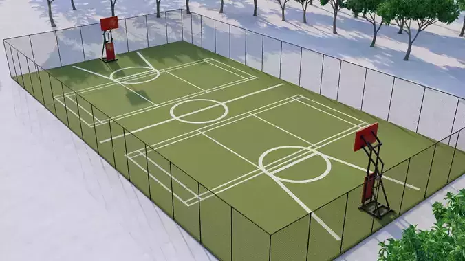 Basket ball court