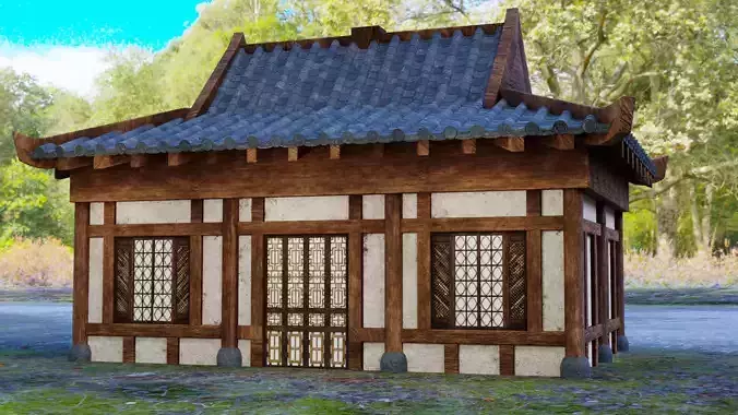 Japanese House 3D model