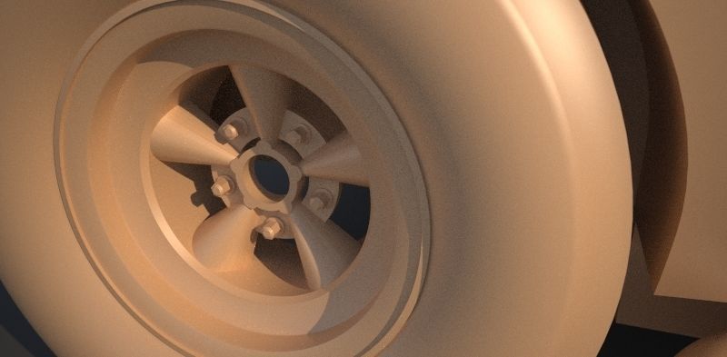 Chevrolet Cheetah 1964 Printable 3D print model_9