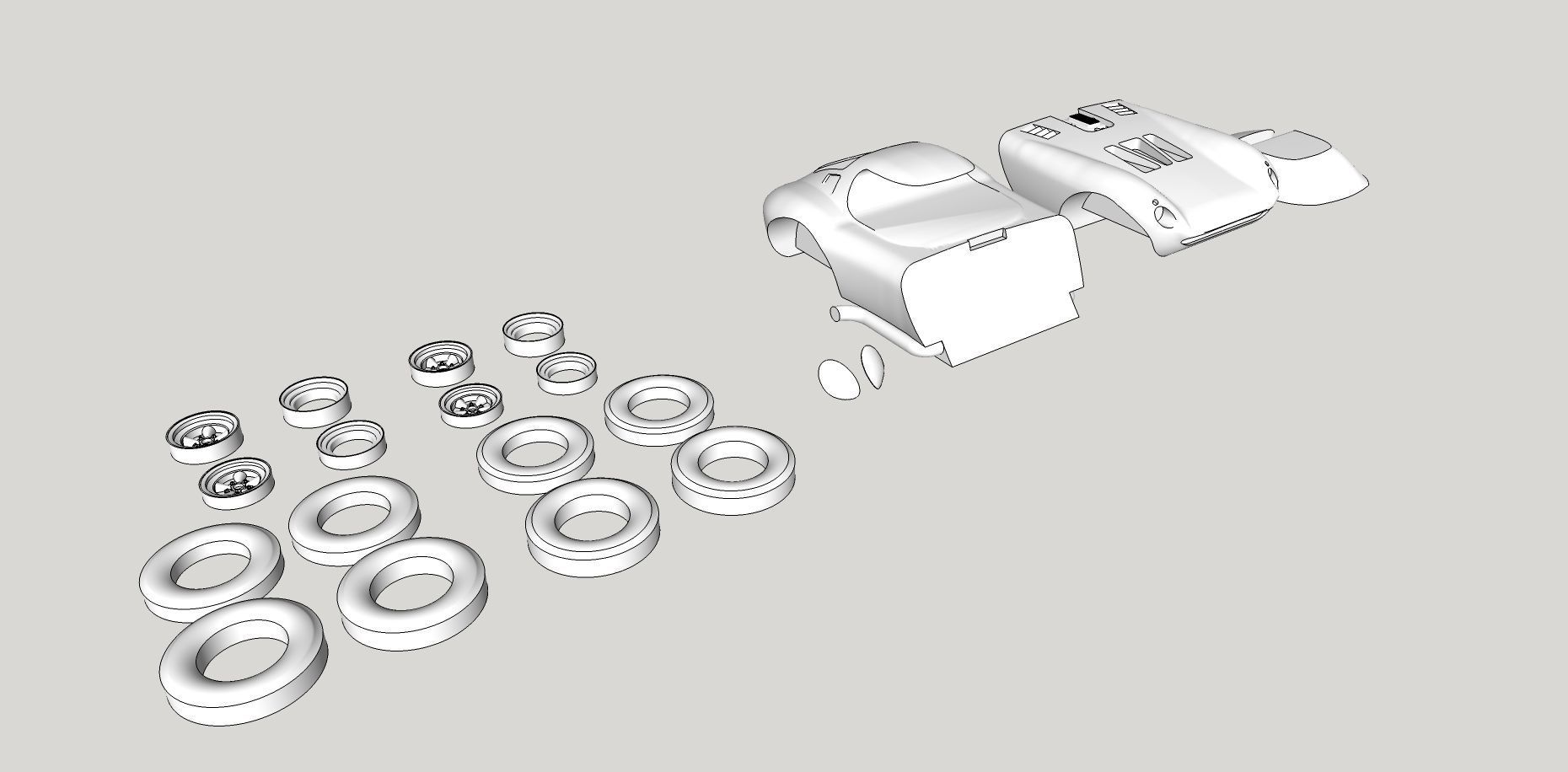 Chevrolet Cheetah 1964 Printable 3D print model_14