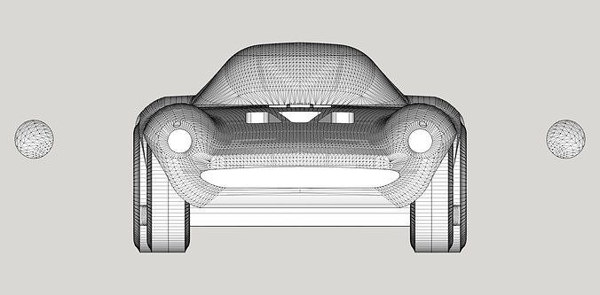 Chevrolet Cheetah 1964 Printable 3D print model 5