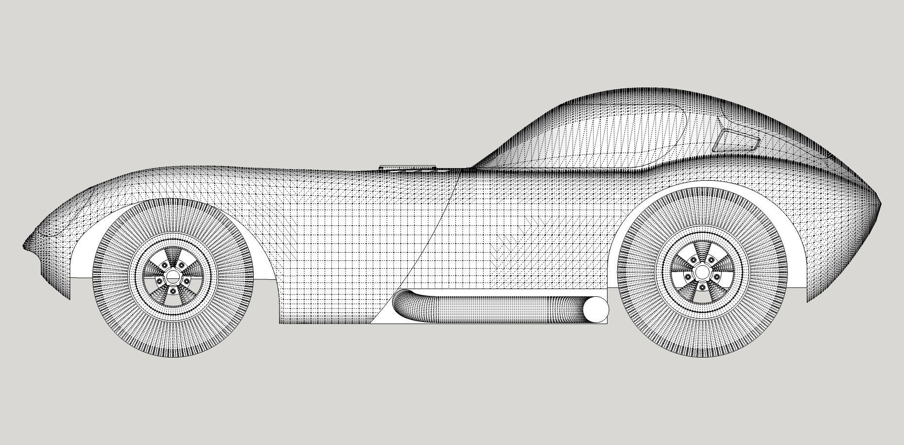 Chevrolet Cheetah 1964 Printable 3D print model_6