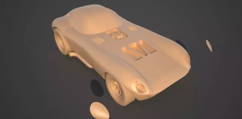 Chevrolet Cheetah 1964 Printable 3D print model_0
