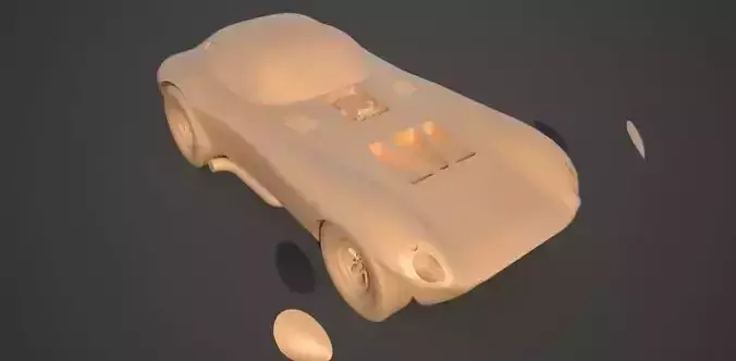 Chevrolet Cheetah 1964 Printable 3D print model