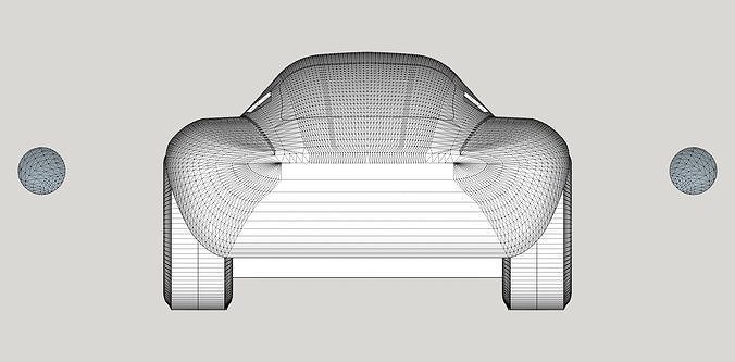 Chevrolet Cheetah 1964 Printable 3D print model 6