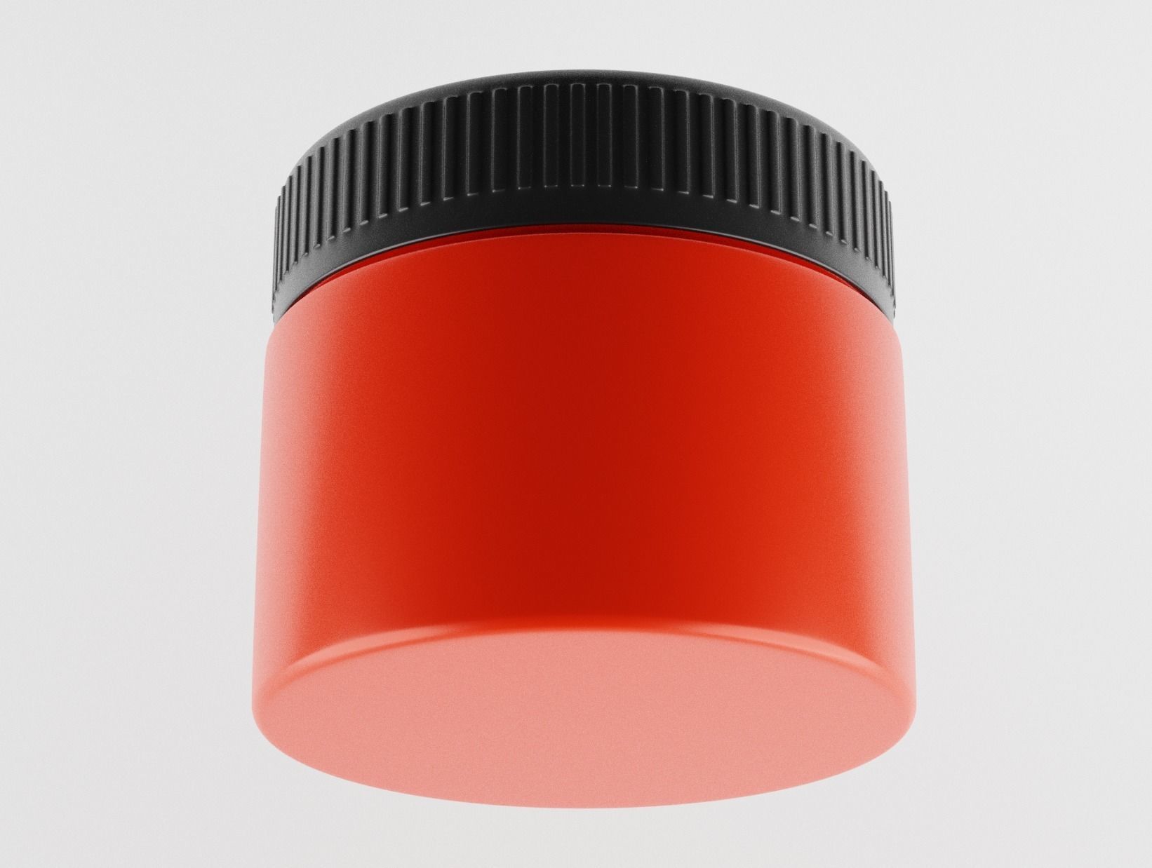 Cosmetic Jar 3D model_2