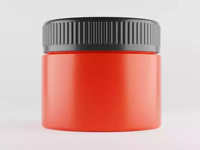 Cosmetic Jar 3D model