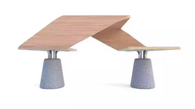 Modern Outdoor Bench