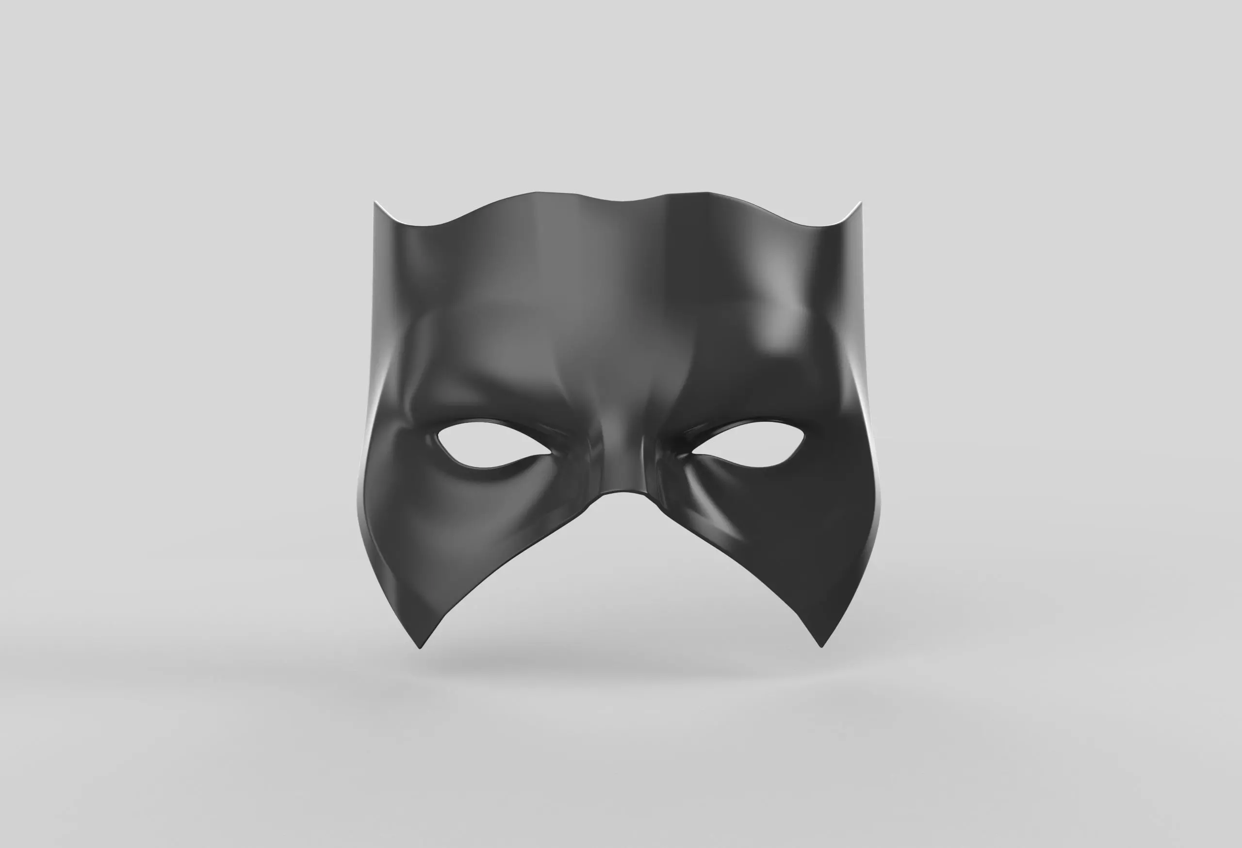 Anonymous Mask Low-poly 3D model_0