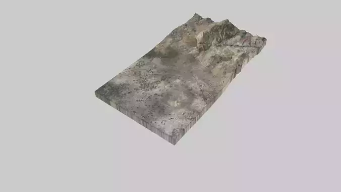 Konya City Low-poly 3D model