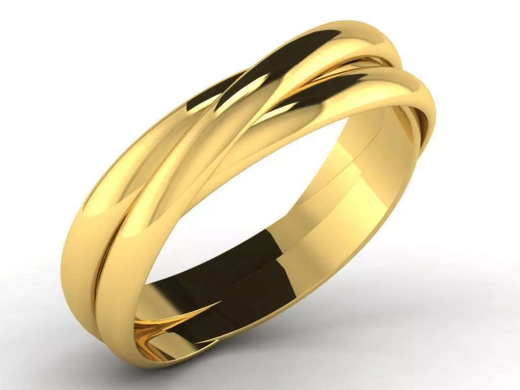 Plain Ring For Women 3d Print Model 3D print model