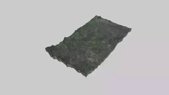 Santiago de los Caballeros City Low-poly 3D model