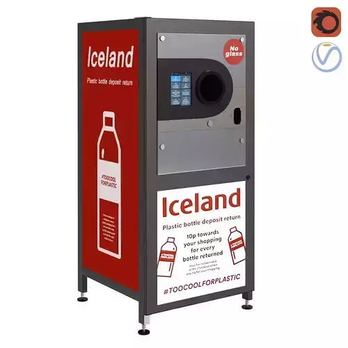 Reverse vending machine  3D model