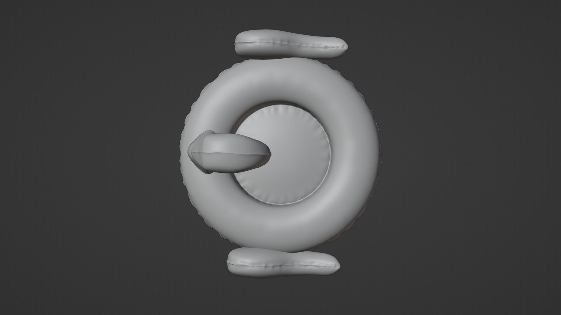 Inflatable Pink Flamingo Toy  3D model_14