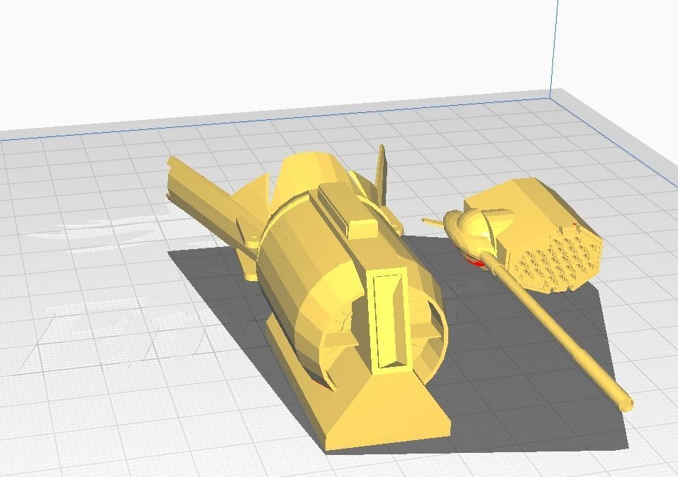 Gundam Seed Meteor Unit for Freedom and Justice Gundam 3D print model_4