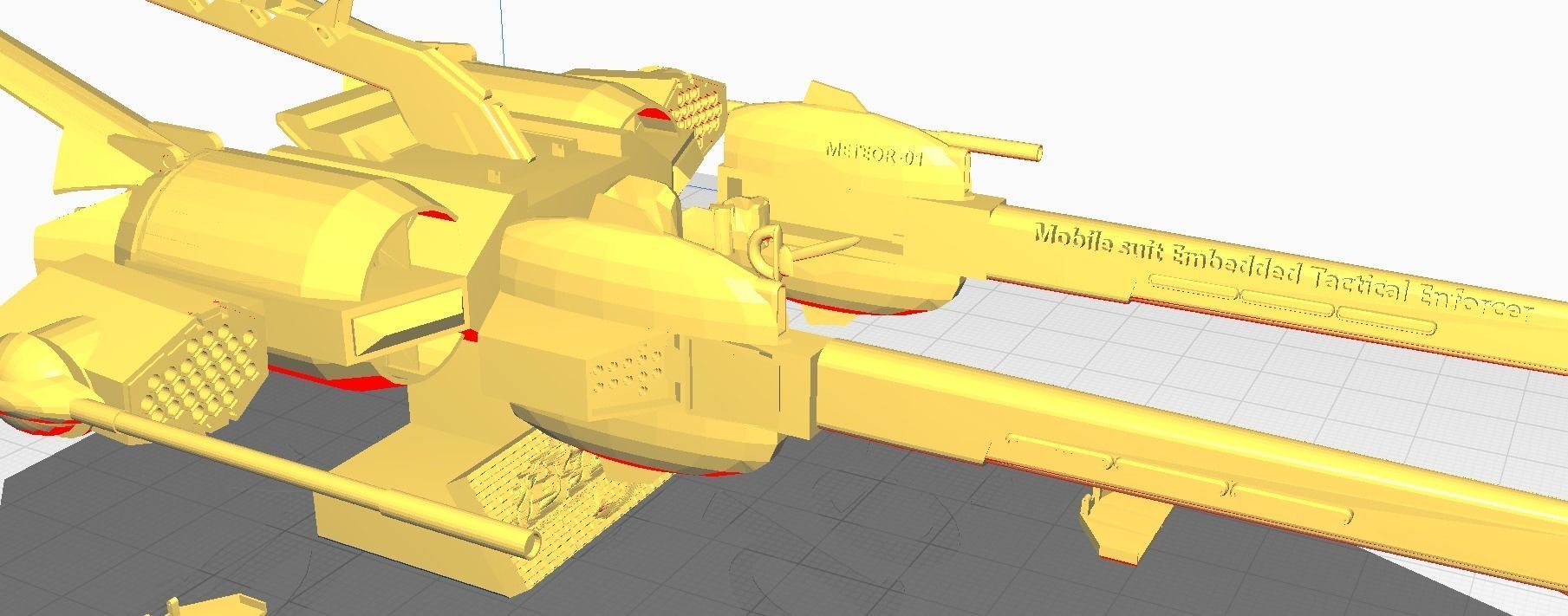 Gundam Seed Meteor Unit for Freedom and Justice Gundam 3D print model_1