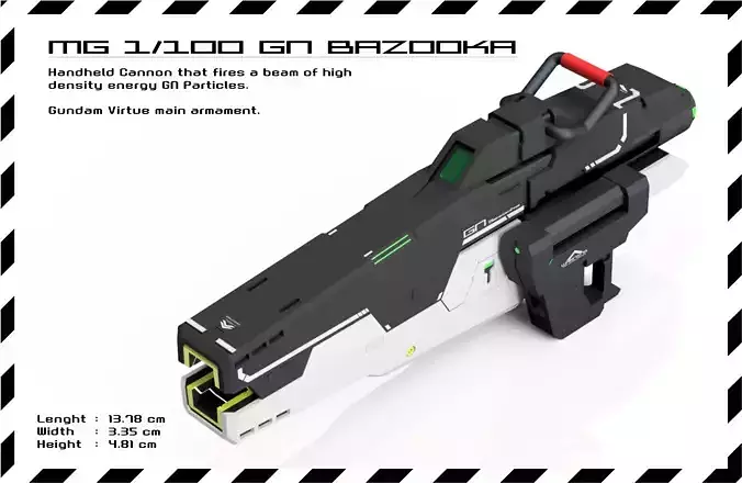 GN Bazooka - MG 3D print model