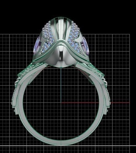bird ring 3D print model