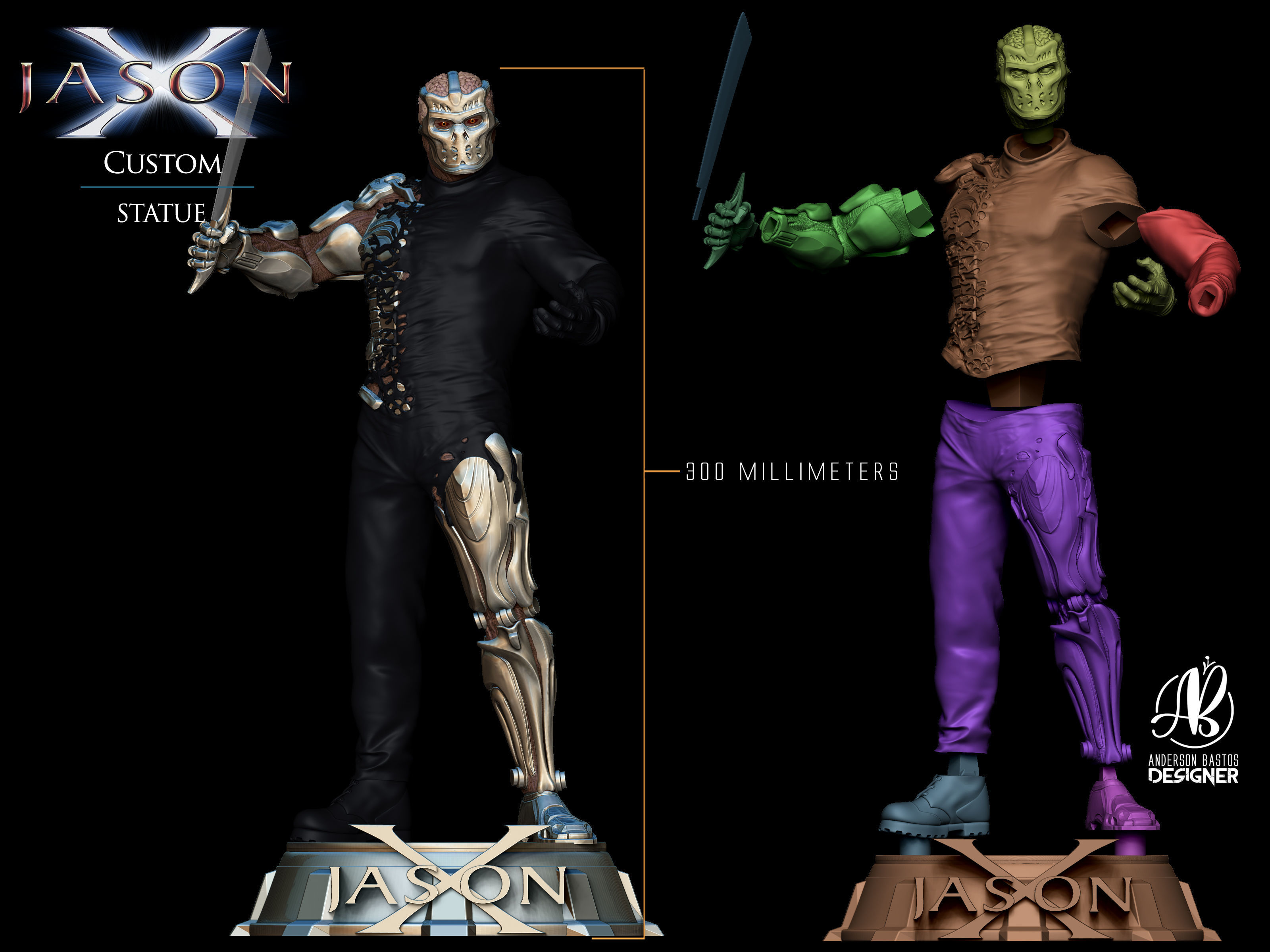 JASON X 3D print model_9