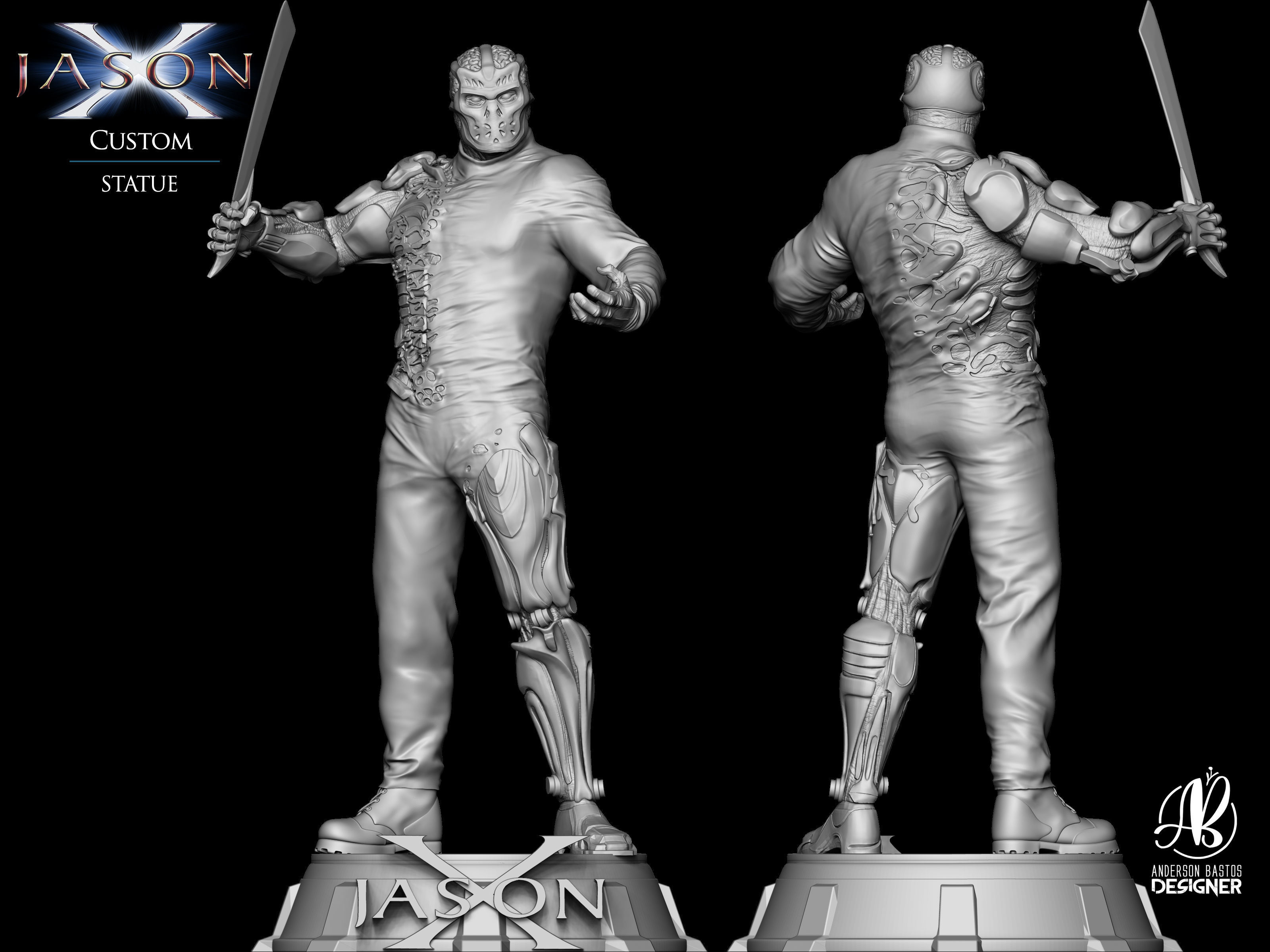 JASON X 3D print model_7