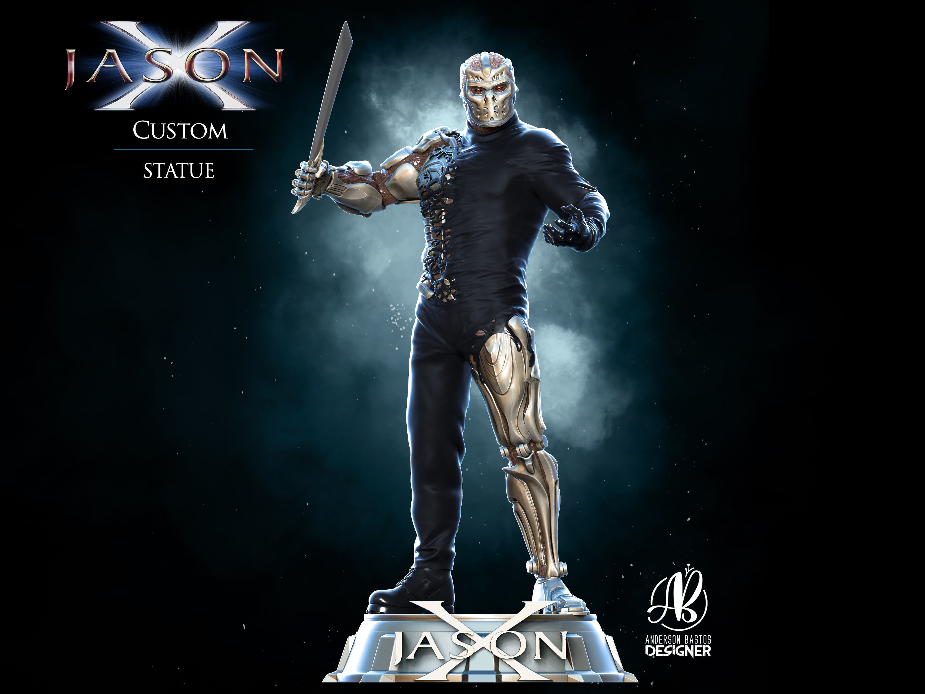 JASON X 3D print model_3