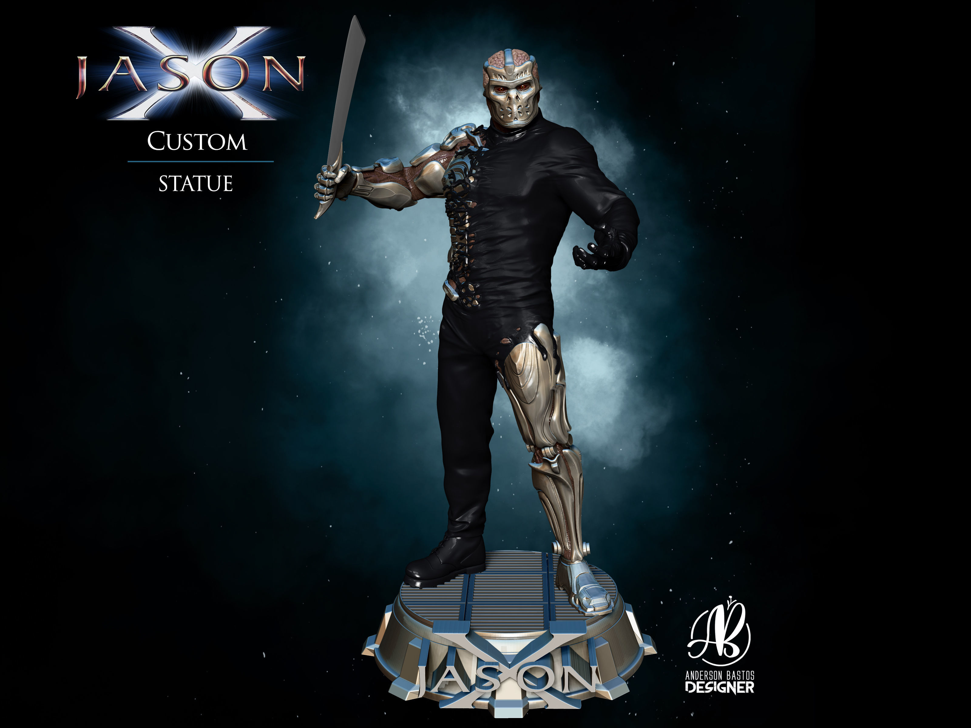 JASON X 3D print model_4