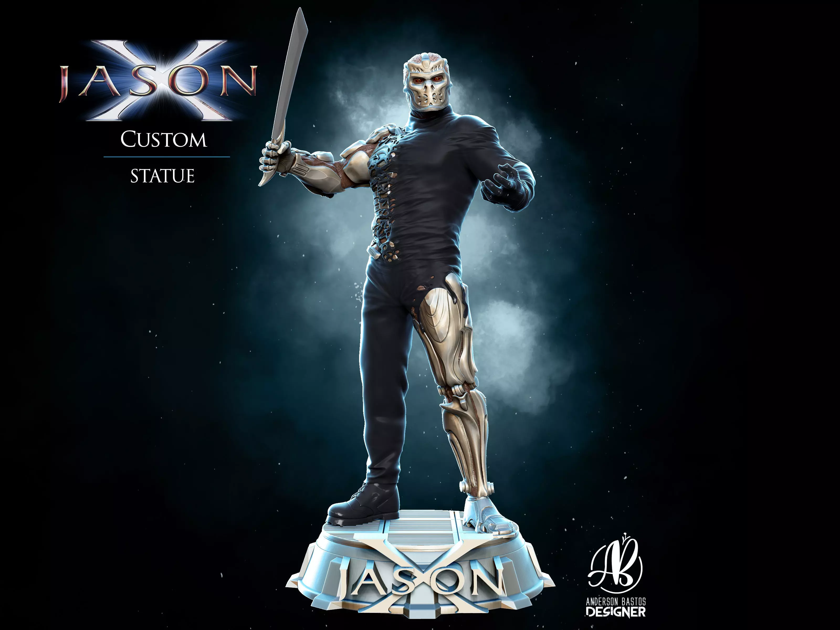 JASON X 3D print model_0