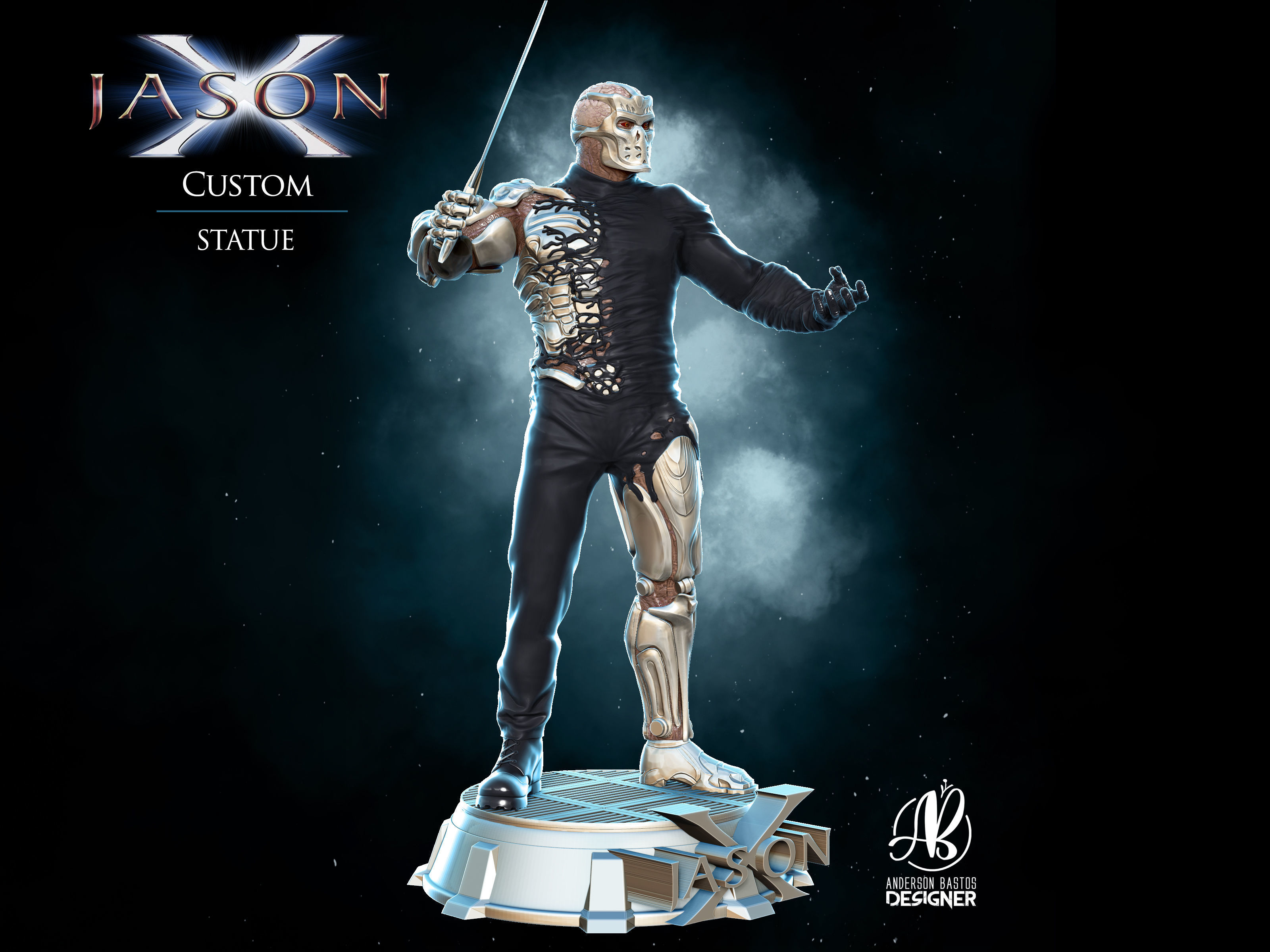 JASON X 3D print model_2