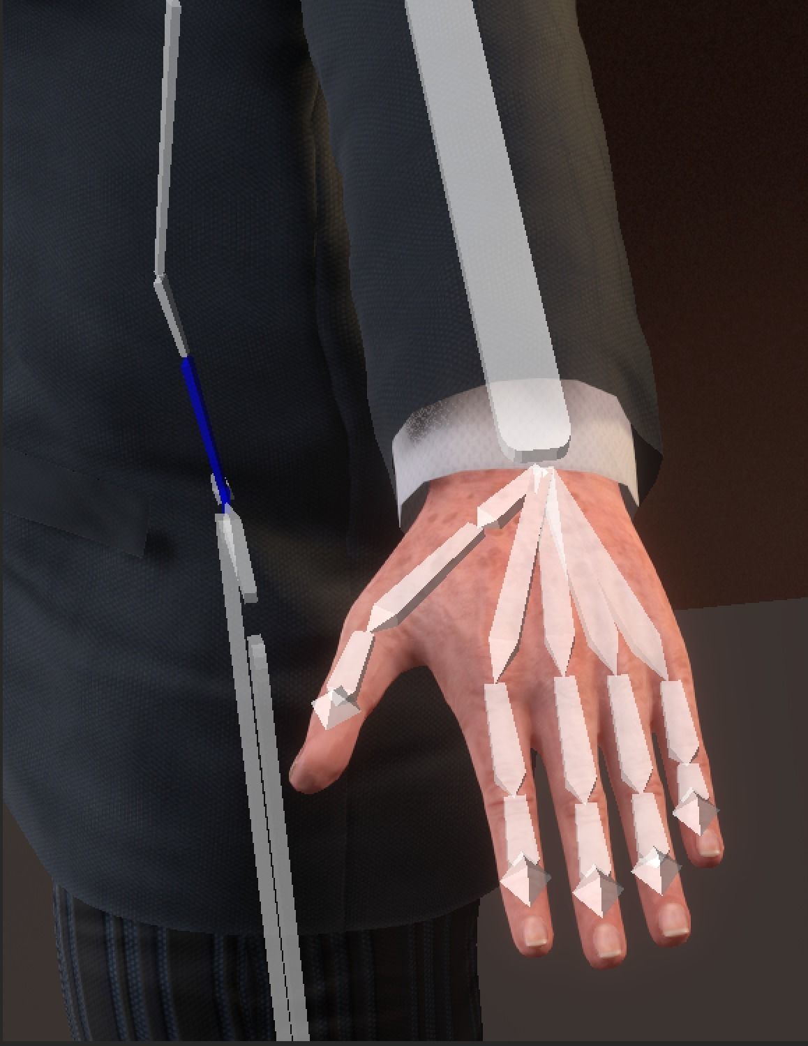 Donald Trump realistic 4k textures and game ready  Low-poly 3D model_14