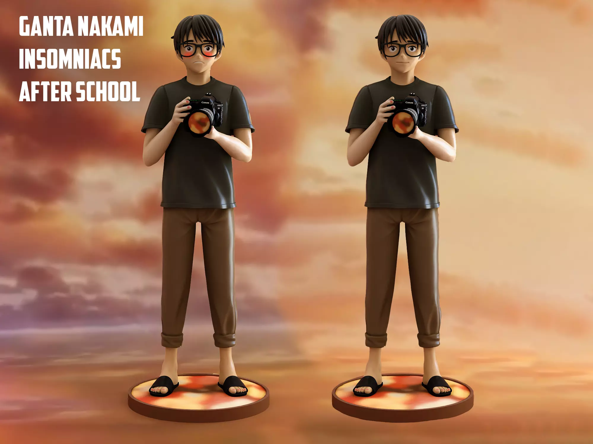 Ganta Nakami - Insomniacs After School 3D model 3D printable