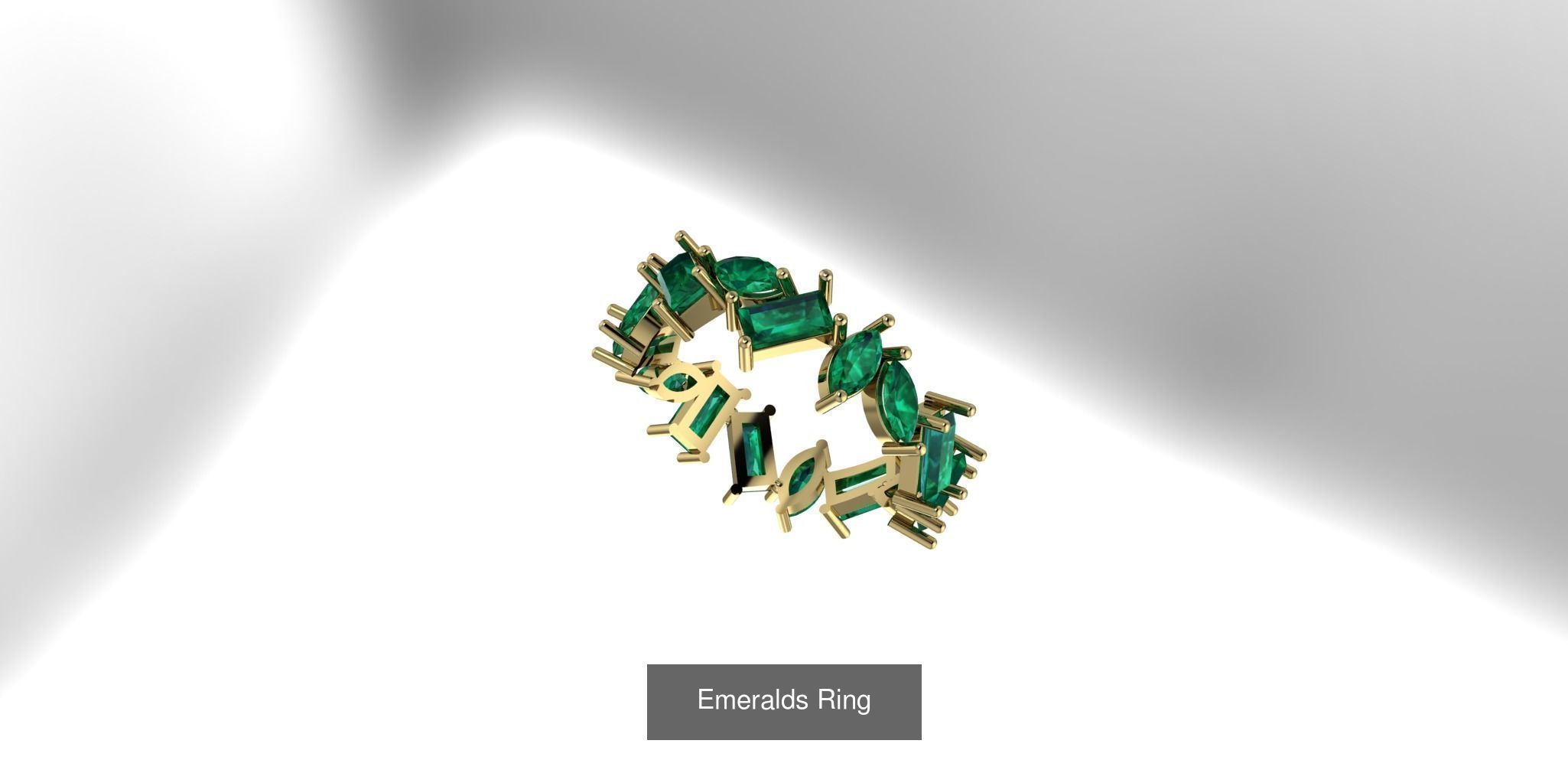 Diversified Rings 3D Model Collection_8