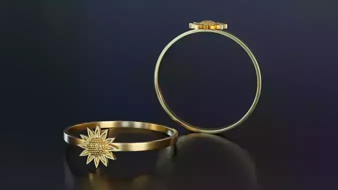 Sunflower Ring