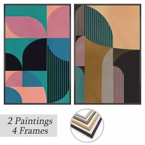 Wall Art Set 4100