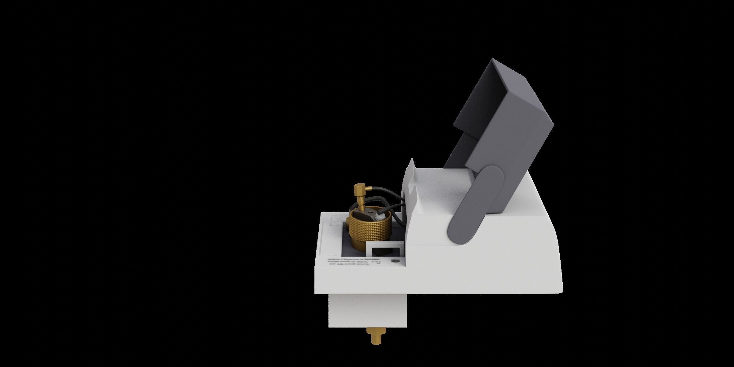 Flame Ionization Detector 3D model_11