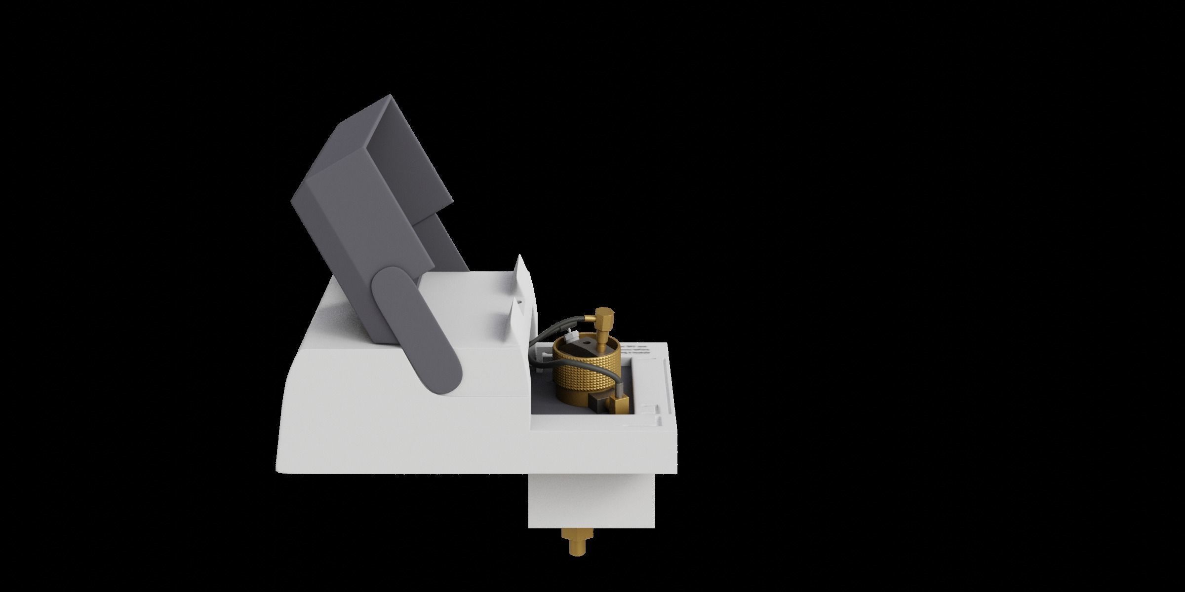 Flame Ionization Detector 3D model_9
