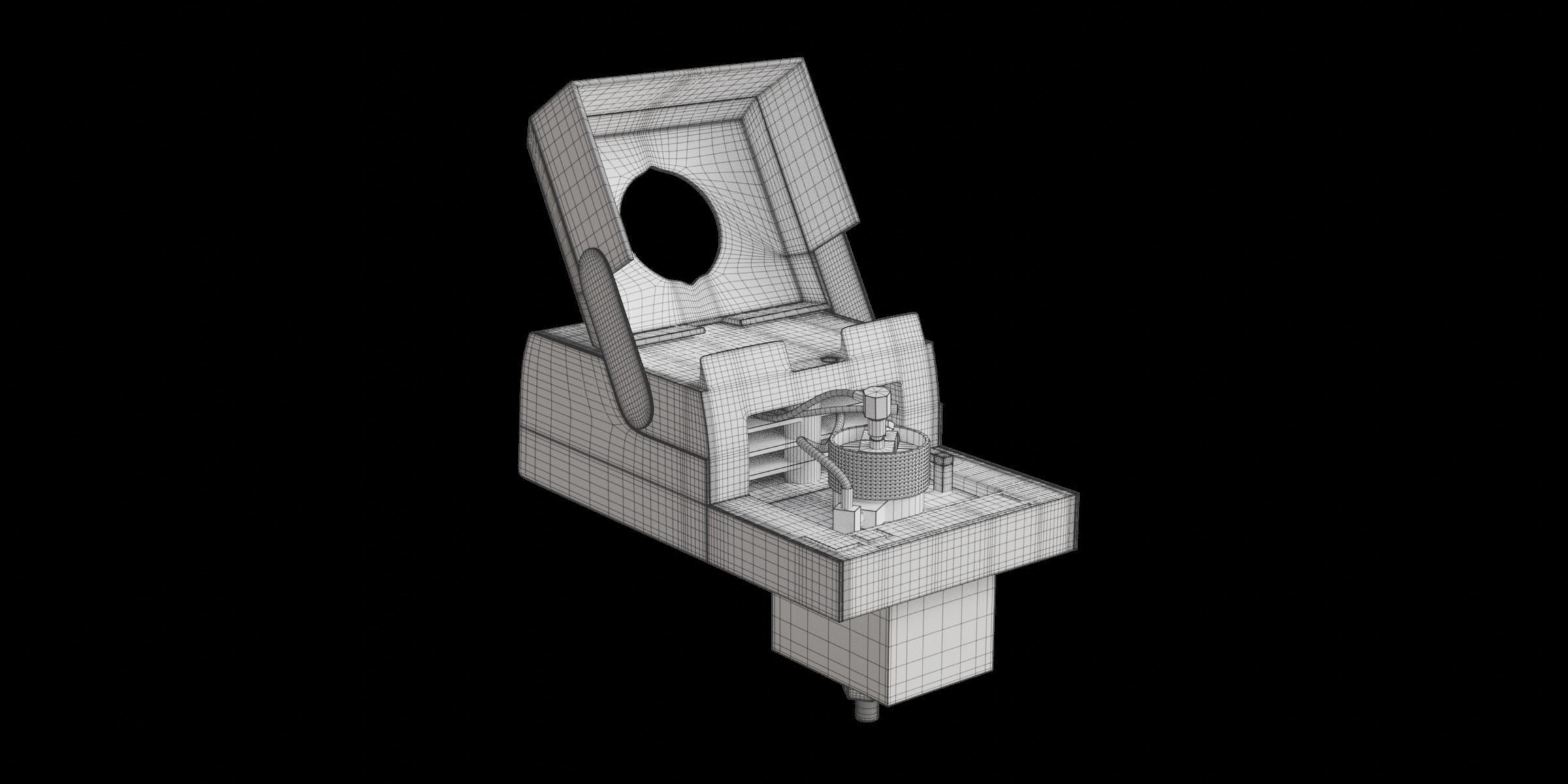 Flame Ionization Detector 3D model_2
