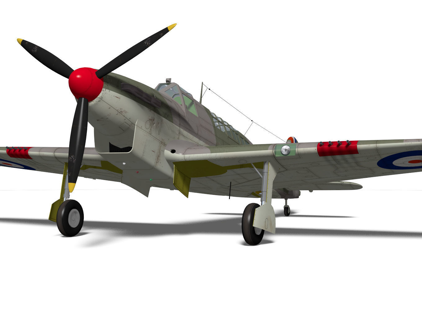 Fairey Fulmar Mk1 3D model_7
