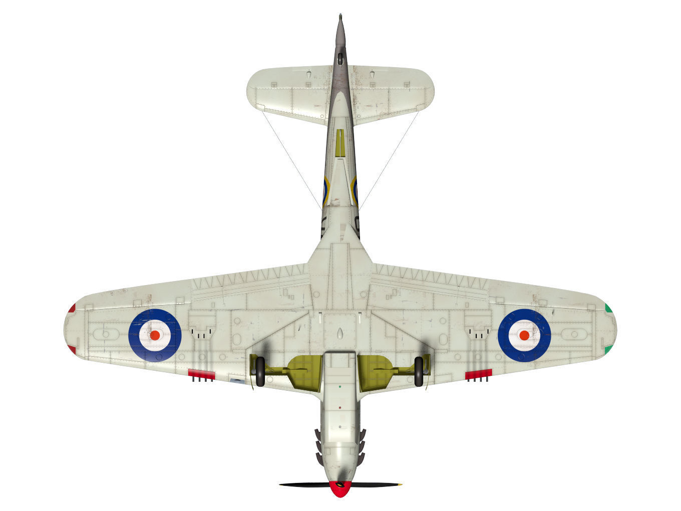 Fairey Fulmar Mk1 3D model_14