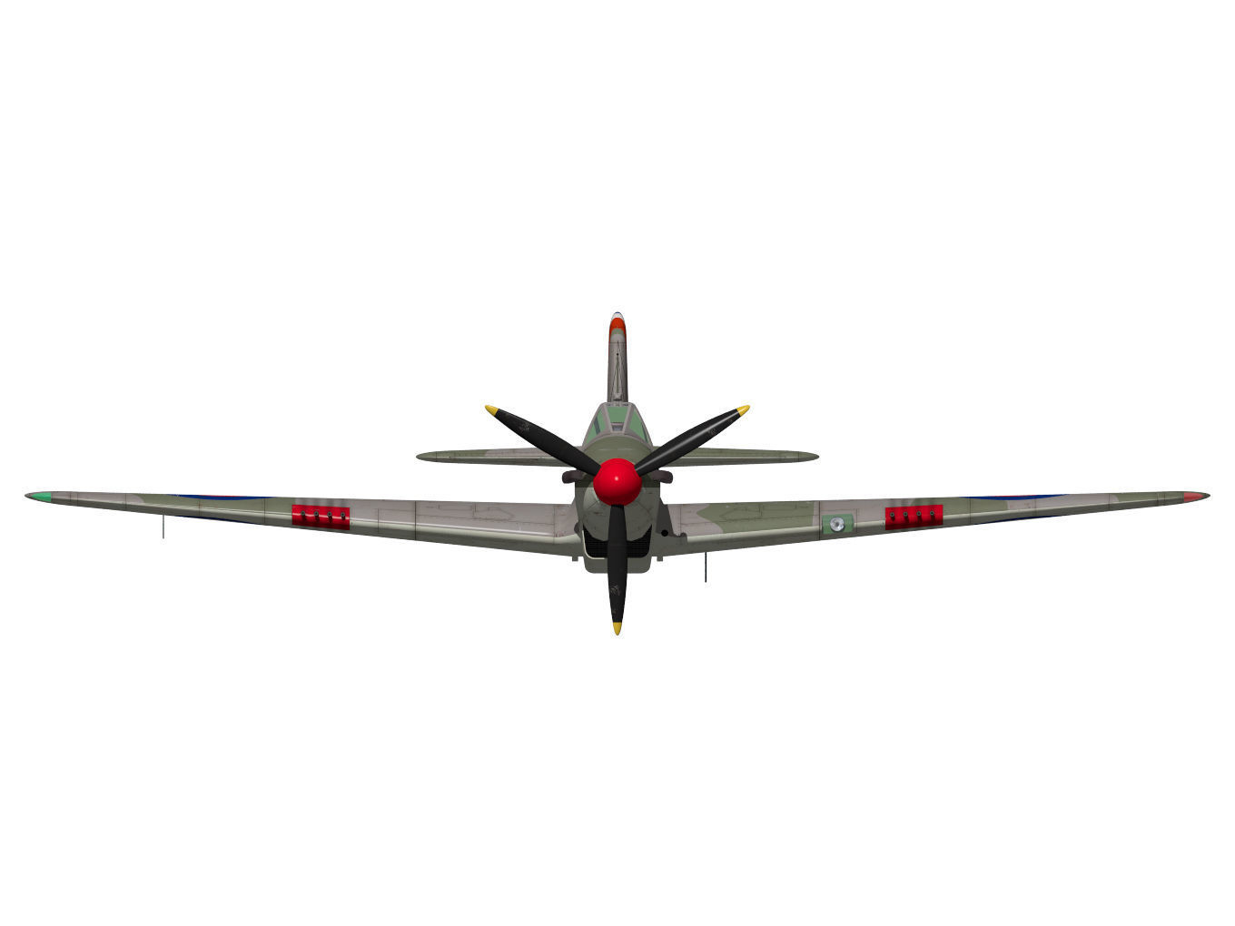 Fairey Fulmar Mk1 3D model_10