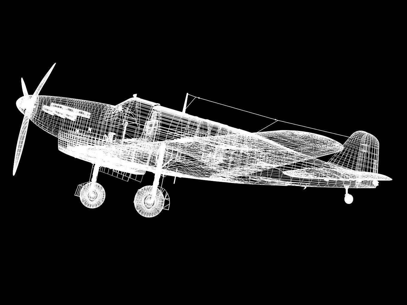 Fairey Fulmar Mk1 3D model_16