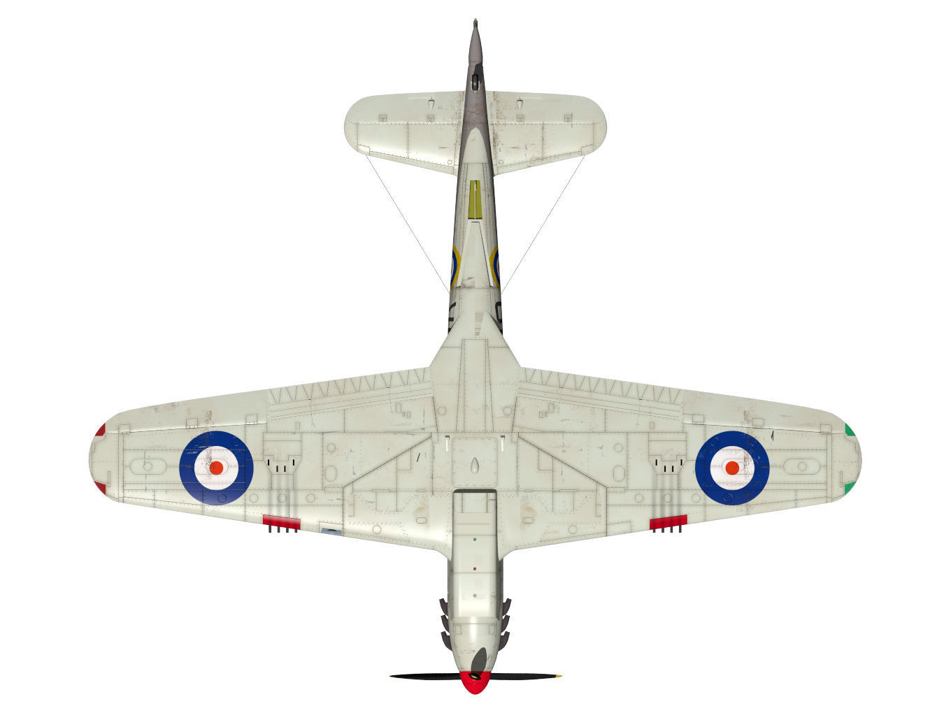 Fairey Fulmar Mk1 3D model_13