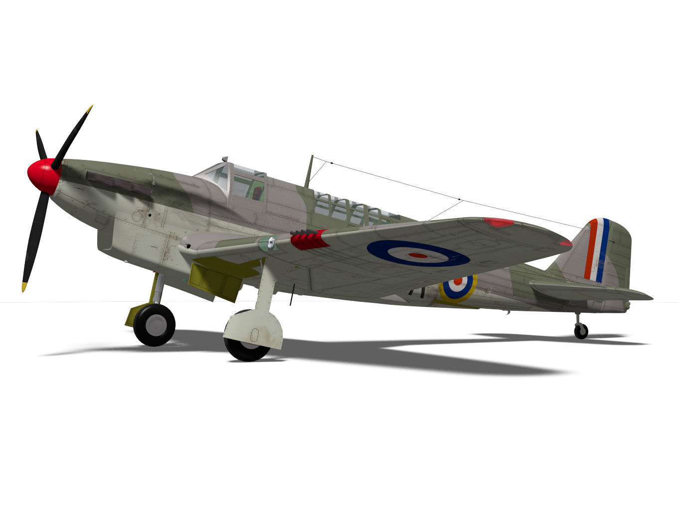 Fairey Fulmar Mk1 3D model_5