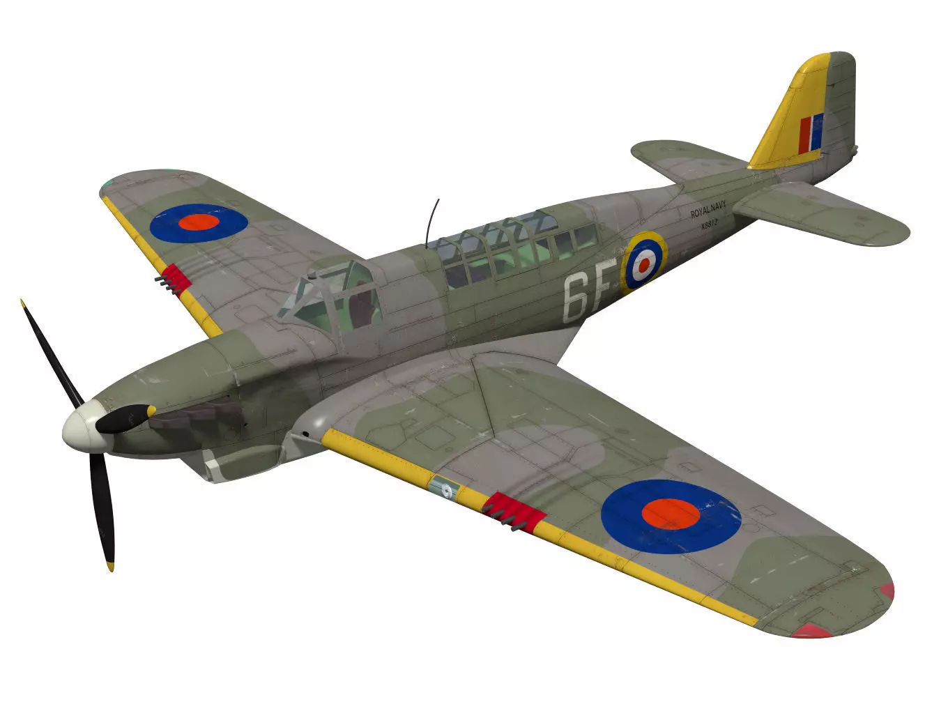 Fairey Fulmar Mk2 3D model