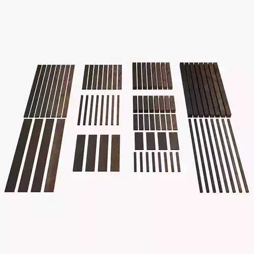 Wooden Boards Planks Posts and Shafts a Modular Kit for Games