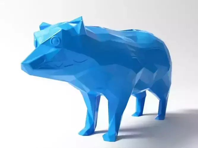 Polygon Raccoon dog