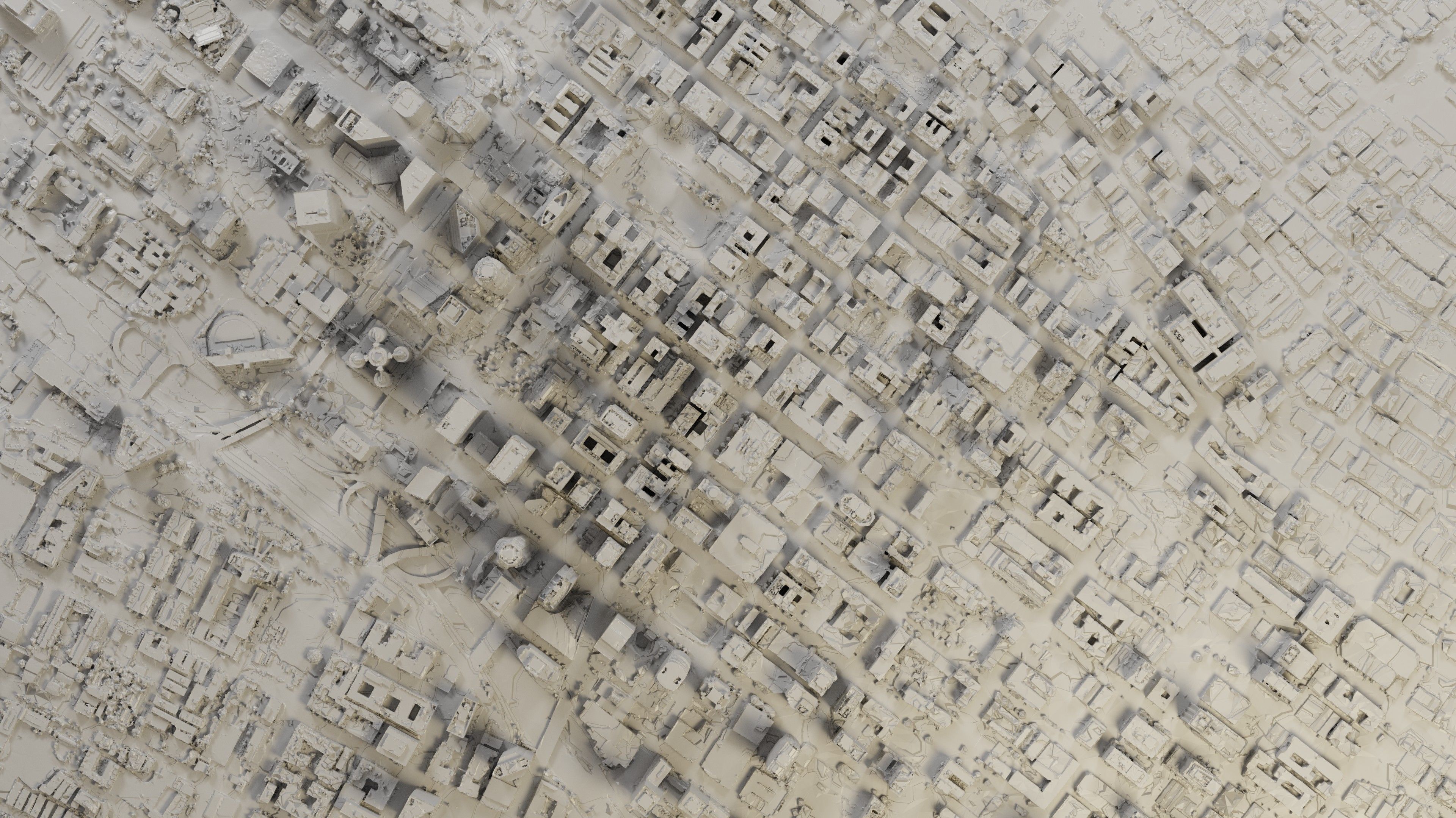 3D MODEL OF LOS ANGELES CALIFORNIA 3D print model_2