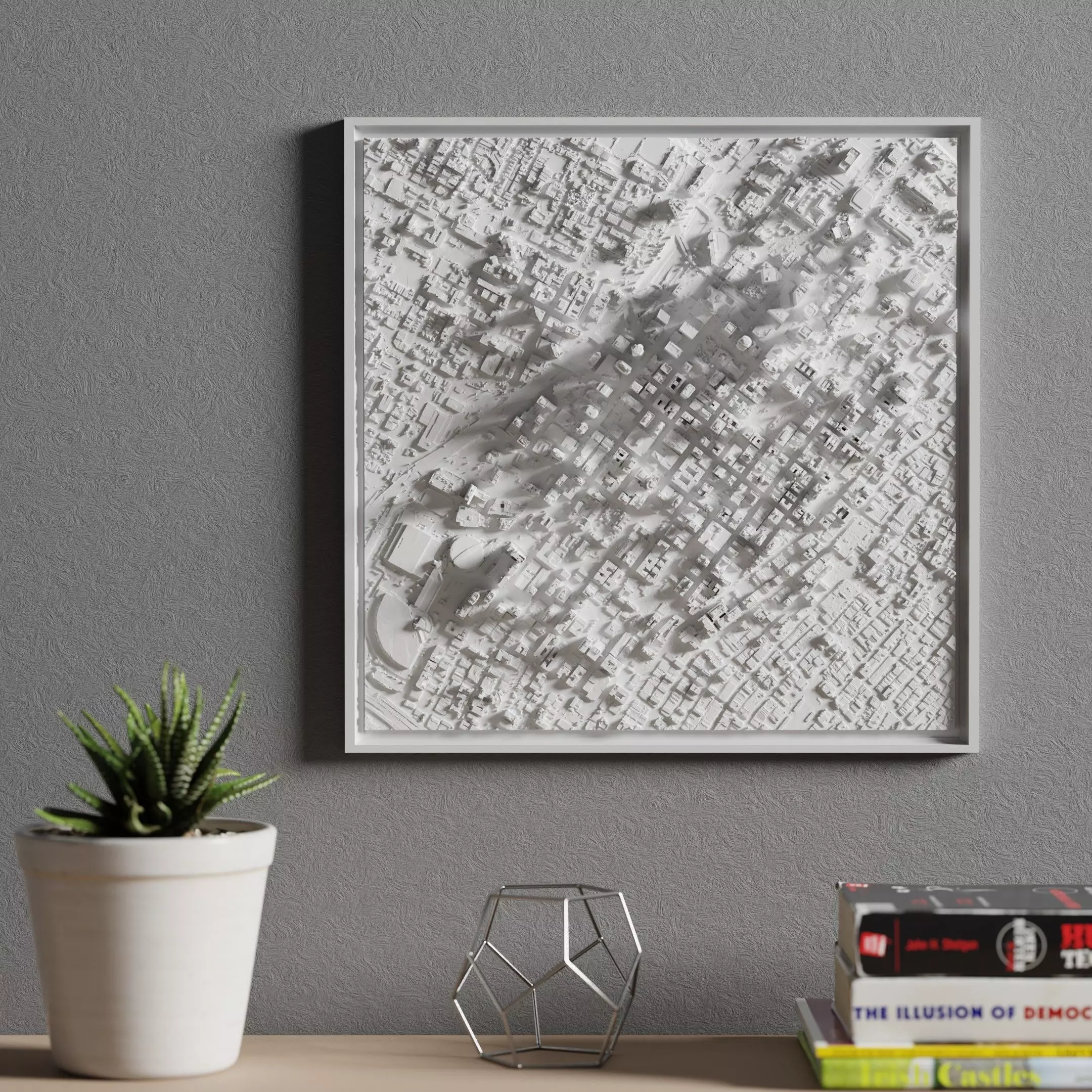 3D MODEL OF LOS ANGELES CALIFORNIA 3D print model_0