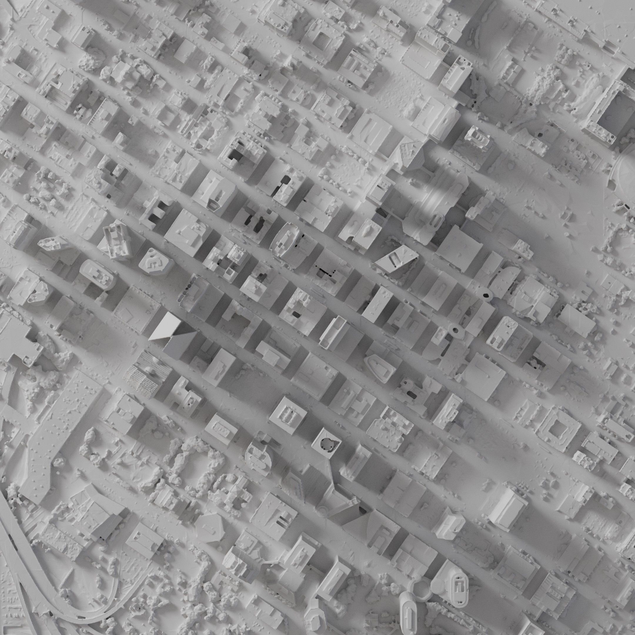 3D MODEL OF HOUSTON TEXAS USA 3D print model_1