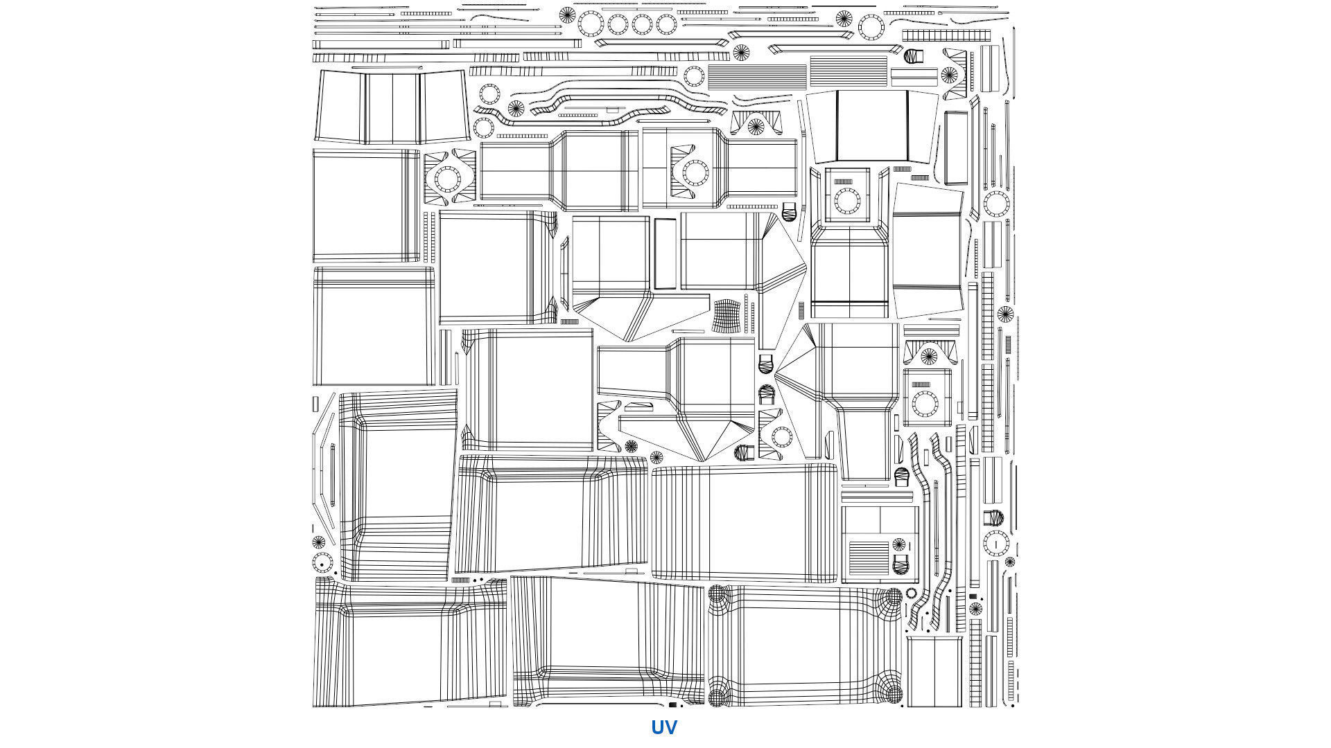 Mop Wringer 2B Low-poly 3D model_8