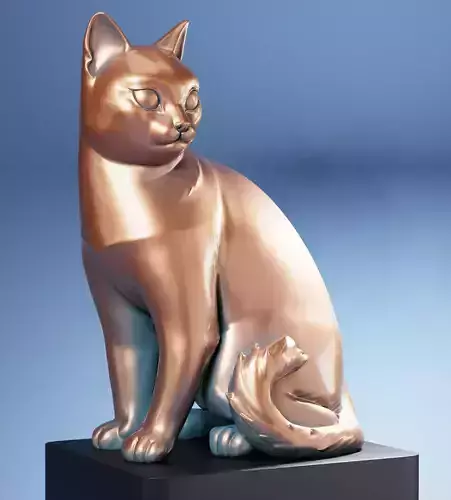 Cat Sculpture